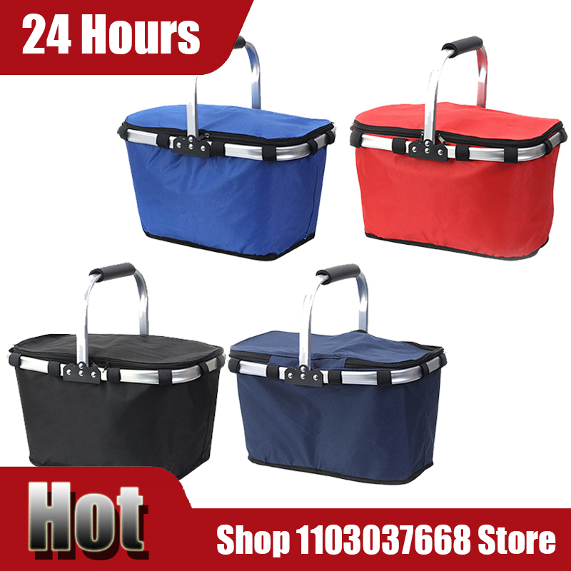 Food Storage Bag - Picknickmand Outdoor Ice Pack Opvouwbare isolatietas