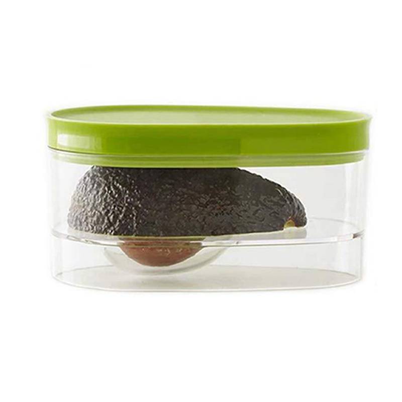 Food Storage Containers - Avocado Voedsel Opbergdoos Space Saver Plastic