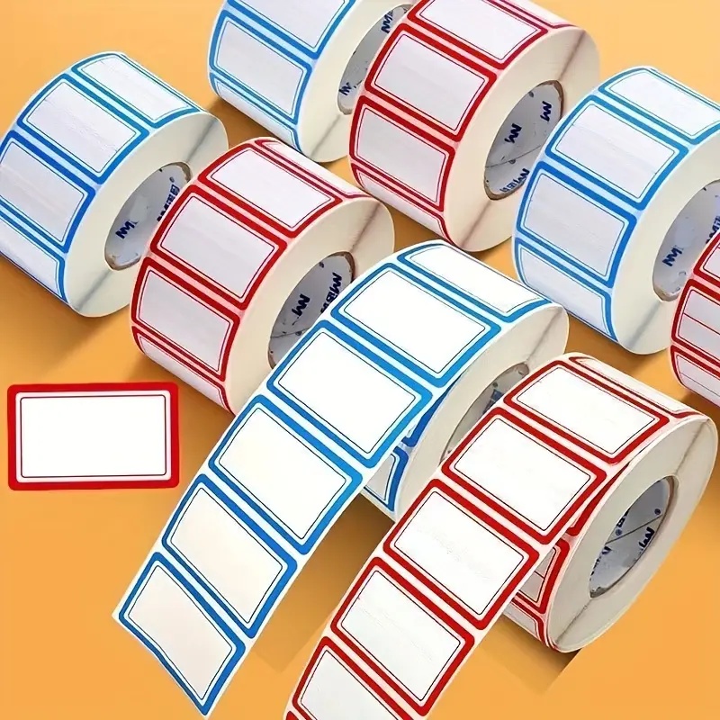 Food Storage Labels - 500 stuks residuvrije vriezerlabels, waterdicht en