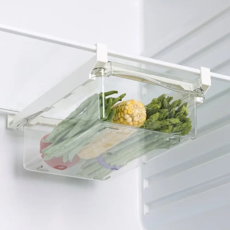 Hangende uittrekbare koelkastl - Food Storage With Dividers recensie en prijs