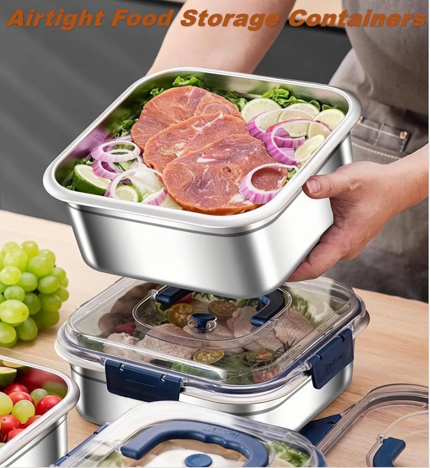 Lekvrije roestvrijstalen voeds - Food Storage Oven Safe recensie en prijs