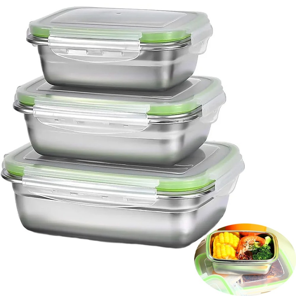 1/3-delige voedselopslagcontai - Food Storage Oven Safe recensie en prijs