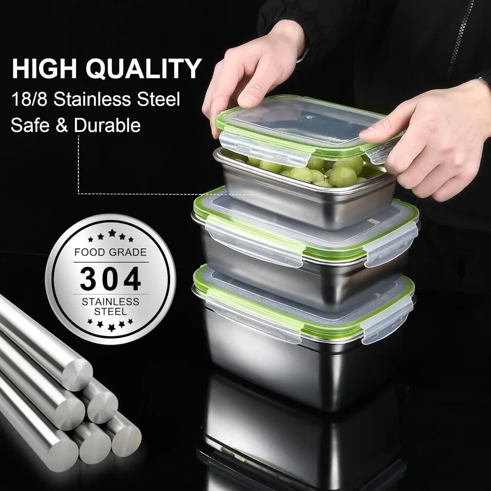 1/3-delige voedselopslagcontai - Food Storage Oven Safe recensie en prijs